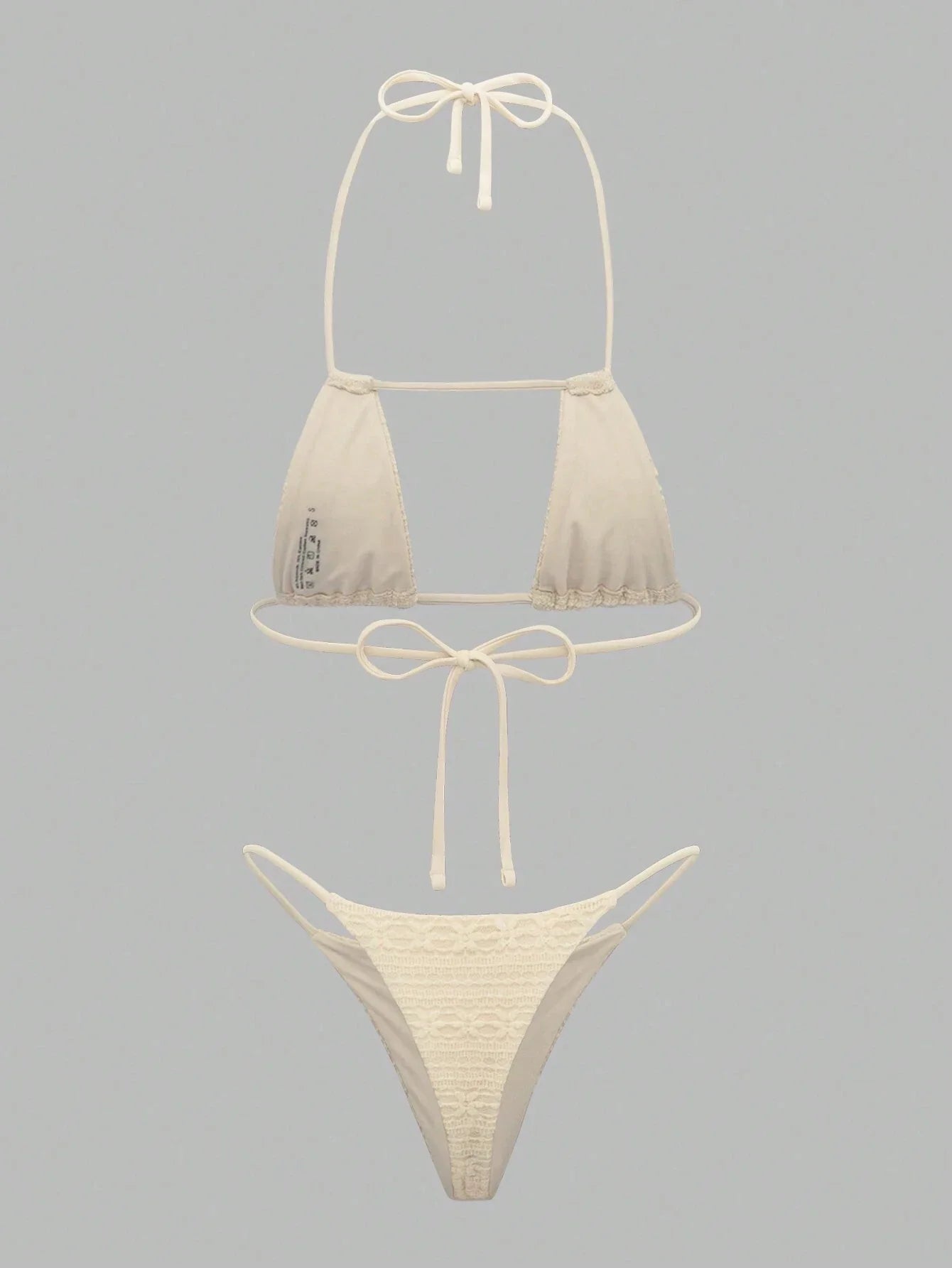 4 Pieces Triangle Halter String Bikini 2026 Tops & Skirt Swimwear Female Sexy Swimsuit Women Bathers Bathing Swimming Swim Suit