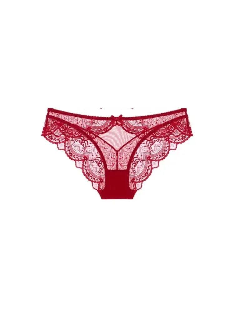 MOYISU 2026 French Lace Bralette Set | A-G Cups Adjustable Lift | Anti-Sag Slimming Bra | Sheer Allure Wire-Free Summer
