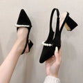 Summer New Pointed Square Heel Comfortable Casual Sandals Fashionable/Sexy Banquet Hot Selling High-heeled Sandals for Women