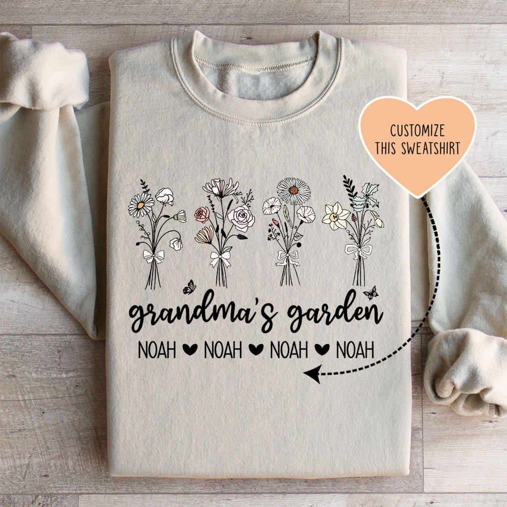 Personalized Grandma's Garden
