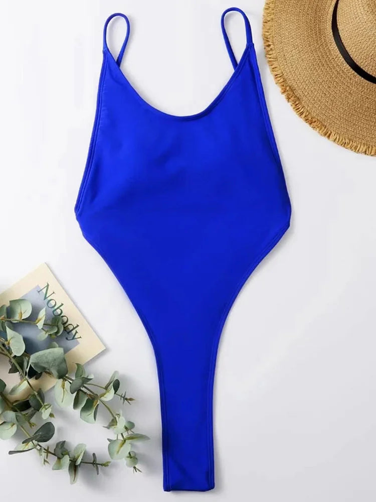 Sexy Extreme Mini Micro Thong One Piece Swimsuit Women Swimwear Female Backless Monokini High Cut Bathing Suit Swim Beach Wear