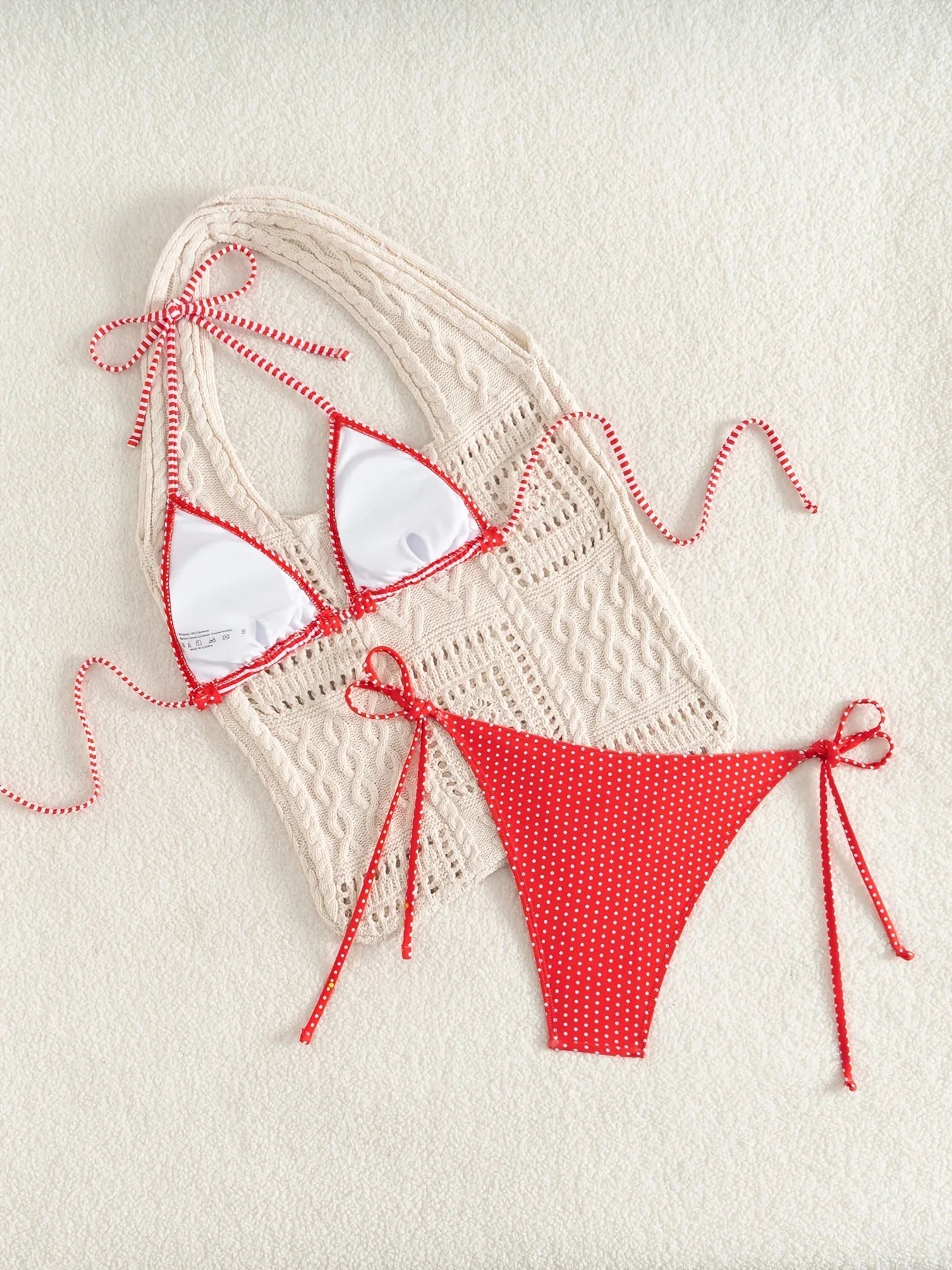 ZTVitality Sexy Push Up Halter Bikini Set 2025 New Arrival Biquini Padded Bra Bandage Backless Swimsuit Women Swimwear Beachwear