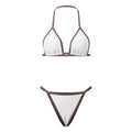 2026 New Women 2 Piece Bikini Set Halter Bra Tops and Thongs Swimsuits Casual Sexy Bathing Suits for Beach Pool