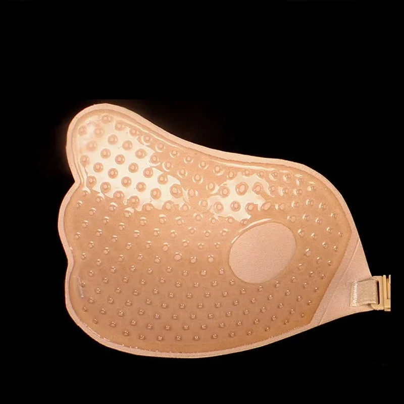 Nipple Cover Invisible Bra Lingerie Women Push Up Silicone Wedding Sticky Reusable Transparent Straps Backless Bikini