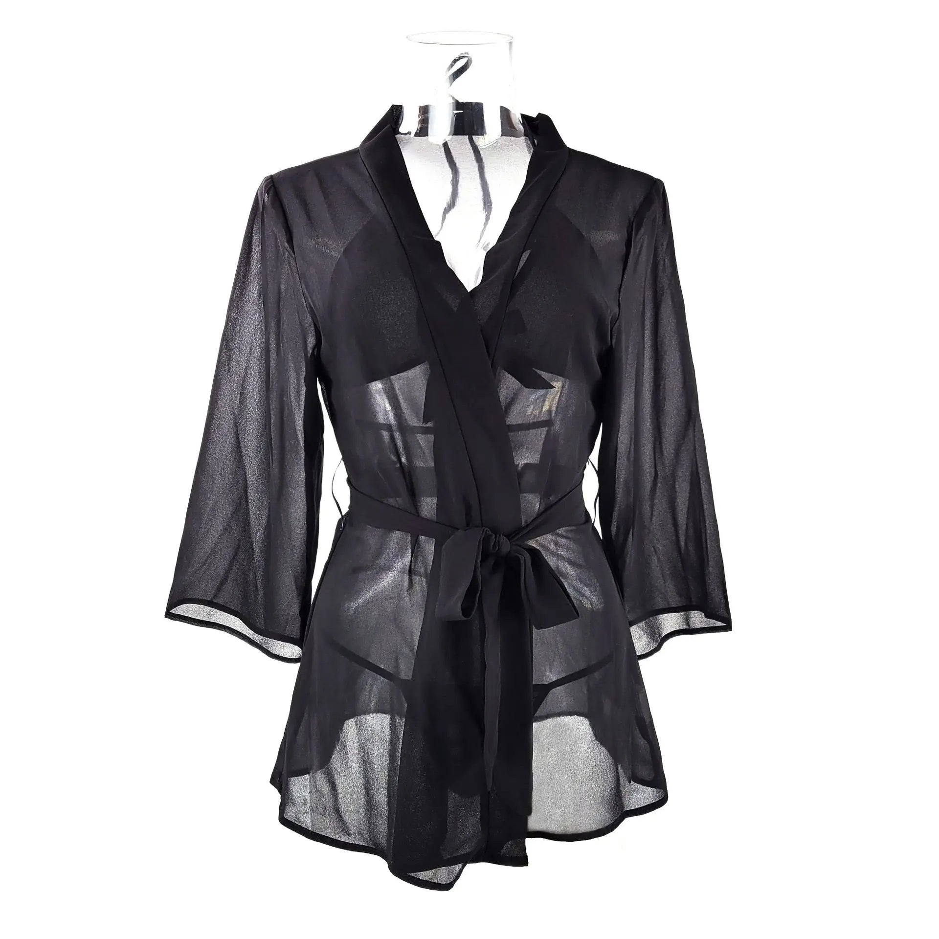 Sexy bikini robe set three-point cardigan robe two-piece set