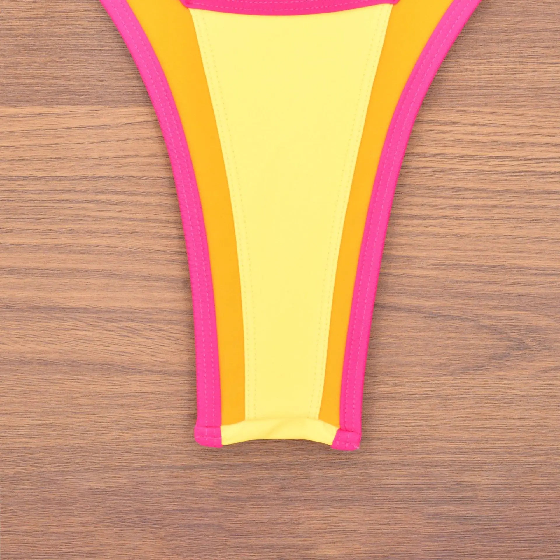 S - XL Splicing V Shaped Thong Bikini Women Swimsuit Female Swimwear Two Pieces Bikini Set Bather Push Up Bathing Suit Swim Lady
