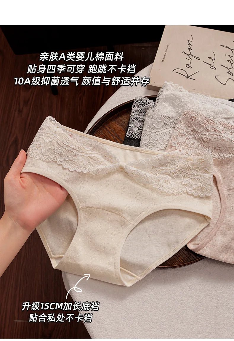 Lace underwear for girls pure desire girl sweet briefs