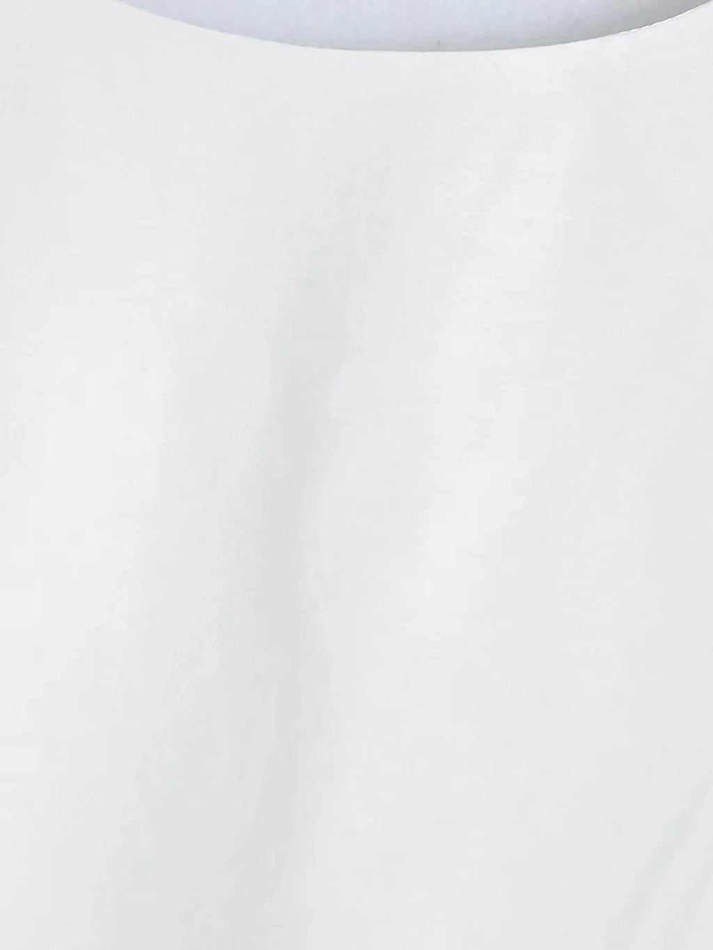 Foridol White Cotton Linen Long Pants Set Sleeveless Vest Pants Suit Office Lay Autumn Summer Wide Leg Casual Fashion Set Outfit