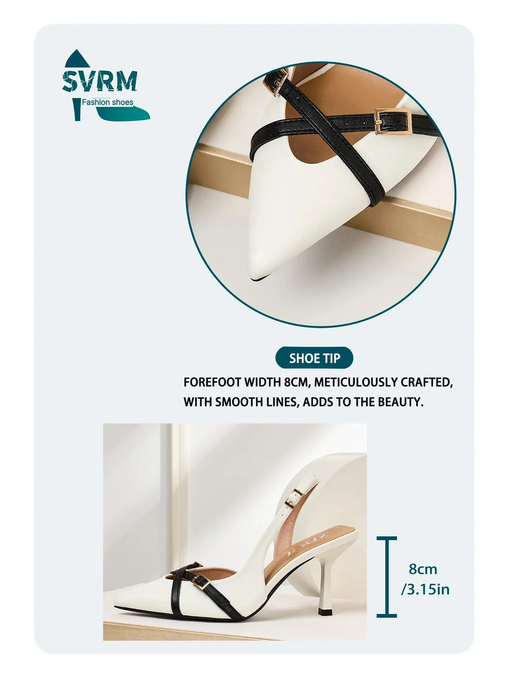 New Solid Color Pointed-toe Buckle-back Empty High-heeled Sandals for Women in Spring/Summer 2026