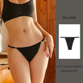 Sexy Women Cotton Thongs Adjustable Belt Seamless Panties Breathable Low Waist Lingerie Female Soft Solid Color Intimates