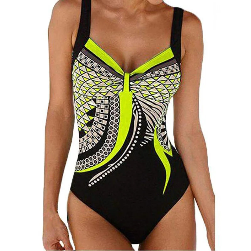 Swimwear Women  One Piece Swimsuit Push Up Sexy Bathing Suit Women Swimming for Beach Wear Monokini Plus Size Swimwear