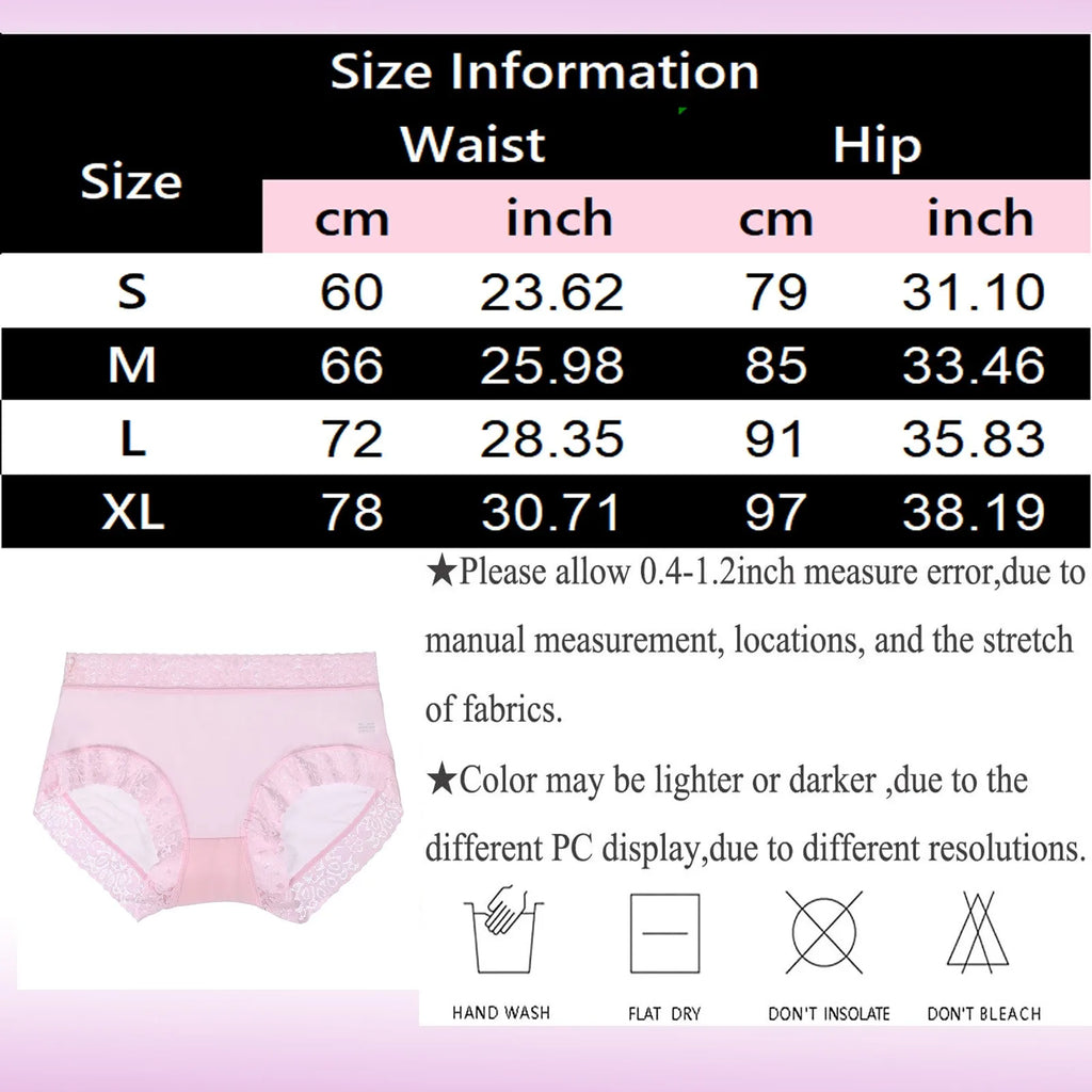 2026 High Waist Plus Size Underpants For Womens Pure Menstrual Underwear Cotton Bikinis Panties LenceríAs De Mujer 여성 극단적속옷