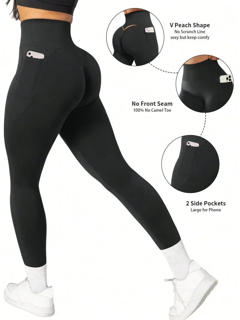 Sexy Scrunch Leggings Push Up Tights Woman Back Gym Sport Women Fitness Legging Butt Lift Yoga Pants