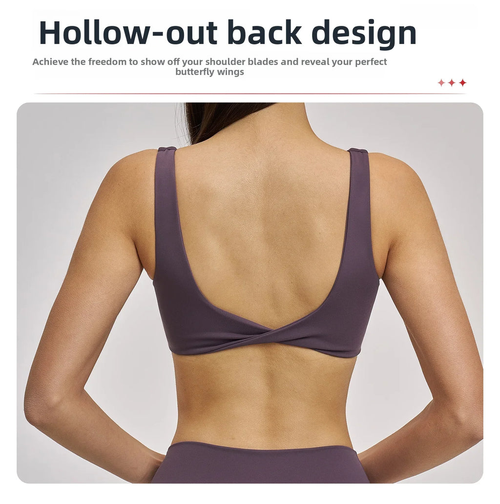 Sports Bra Women Top Push Up Fitness Yoga Bra High Strength Underwear Sport Top Breathable Running Vest Bralette Gym Wear Female