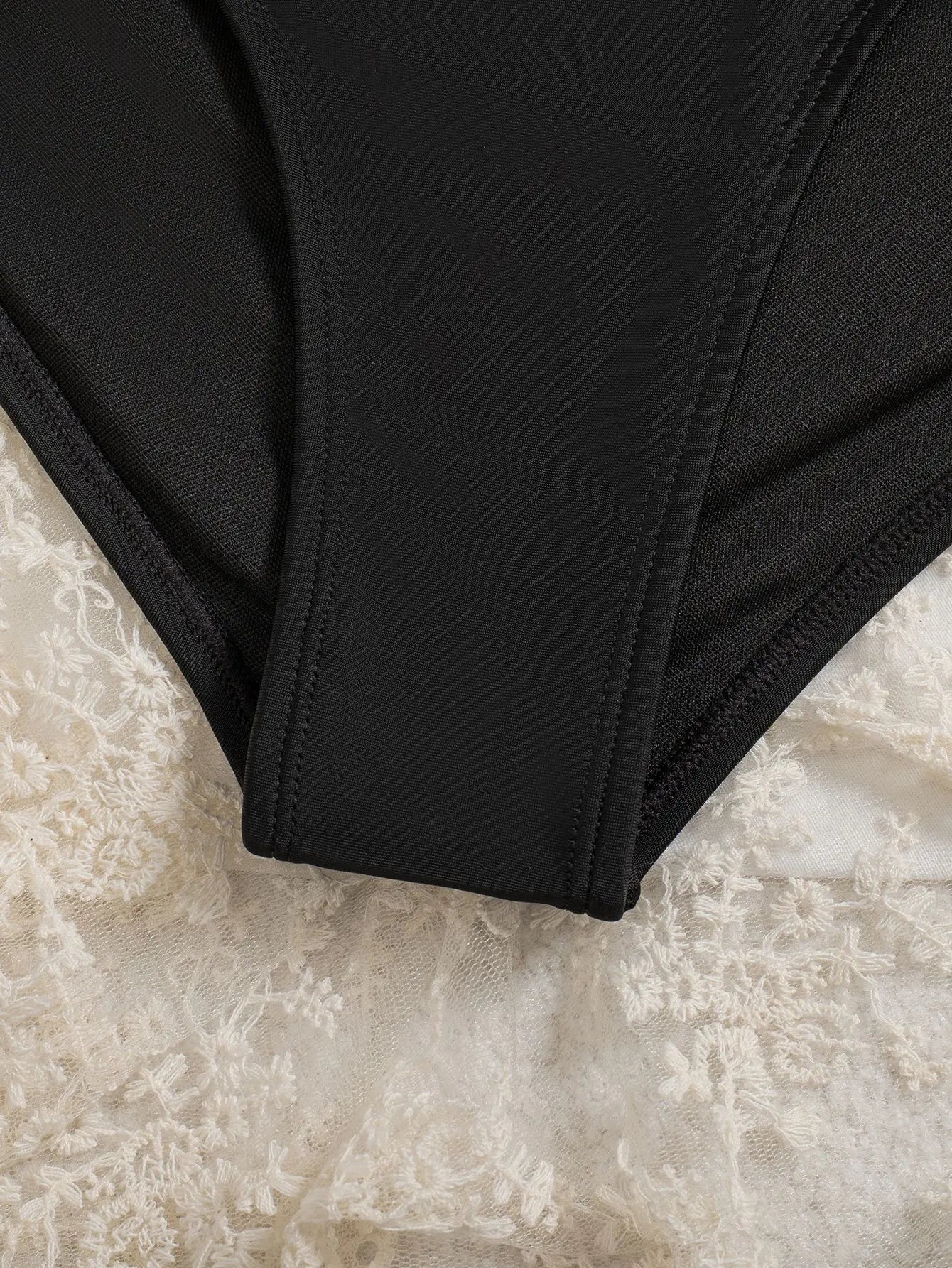 Vintage Black Two Piece Bikini Set 2026 Women Pleate Drawstring Push Up High Waist Skirt Swimwear Beach Bathing Suit Swimsuit