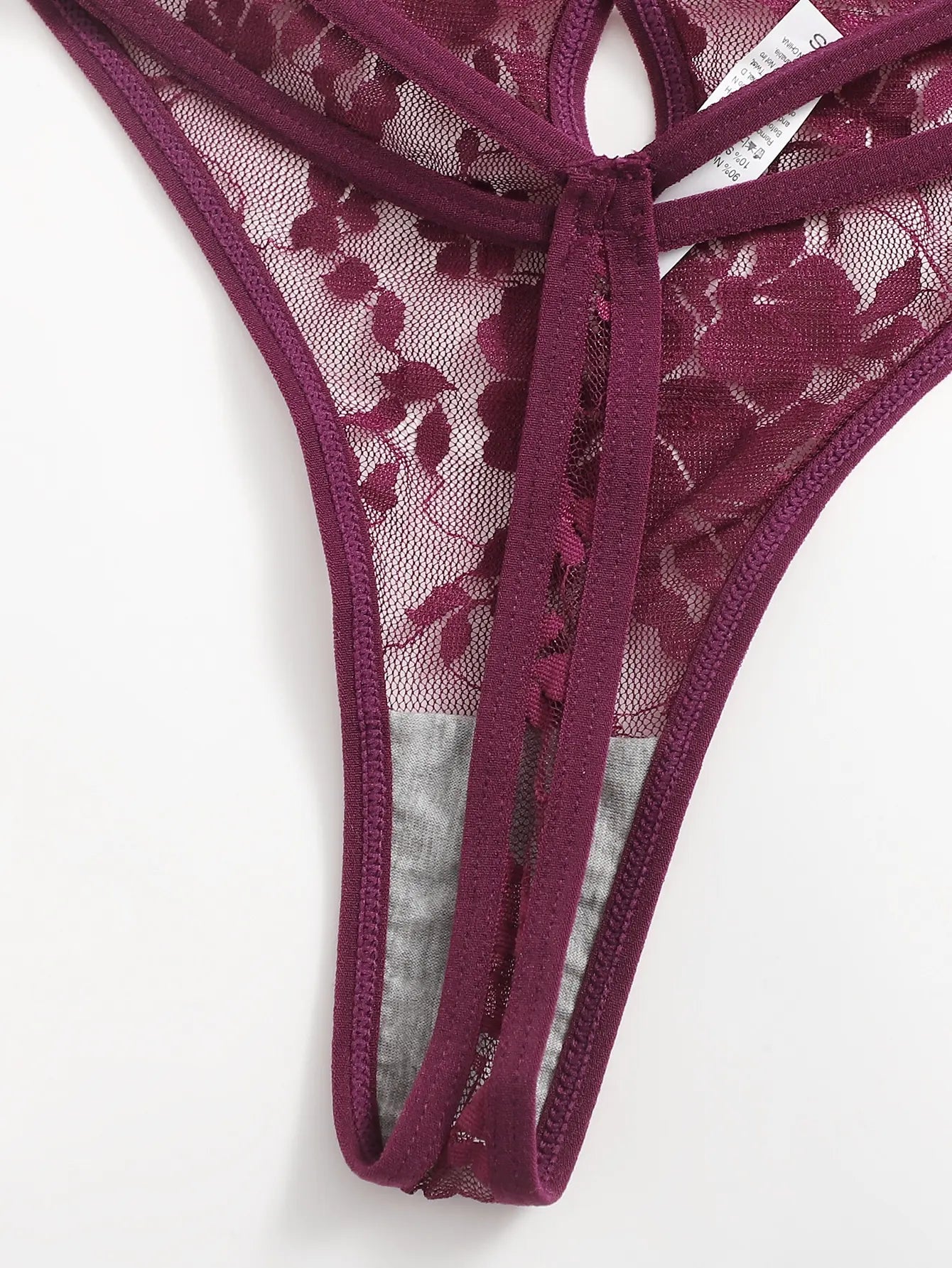 Sexy Hollow Out Thong Woman Colorful Lace Panties Pink Wine Red Black Blue 4 Pieces C864