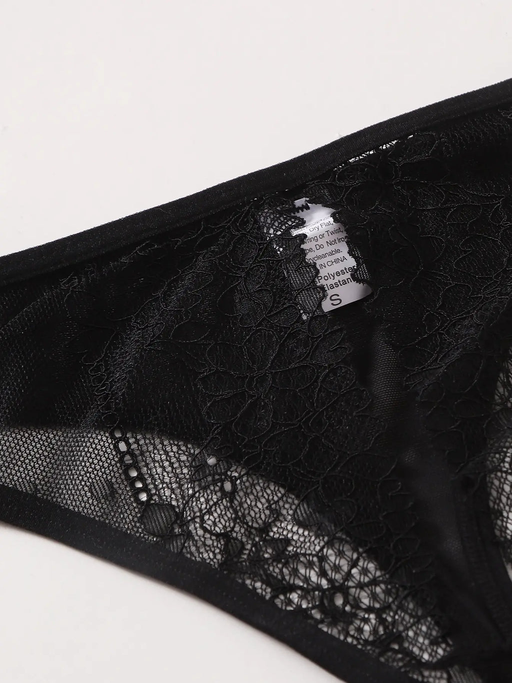 2 pairs of solid colored lace underwear with sexy hollow out fun triangle pants suitable for special occasions C901