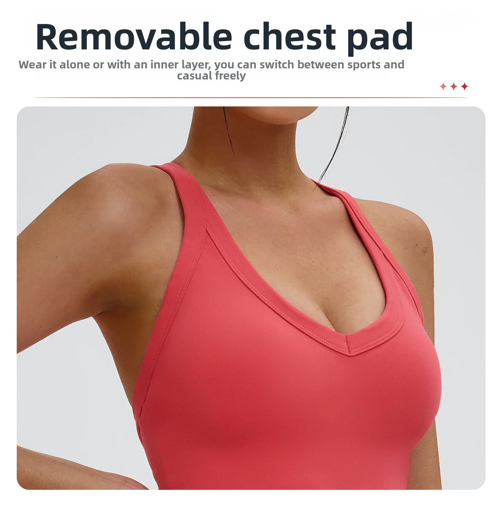 High-intensity Gym Top Women Sports Bra Running Back Cross Yoga Bra Breathable Sports Underwear Women Fitness Workout Top Women