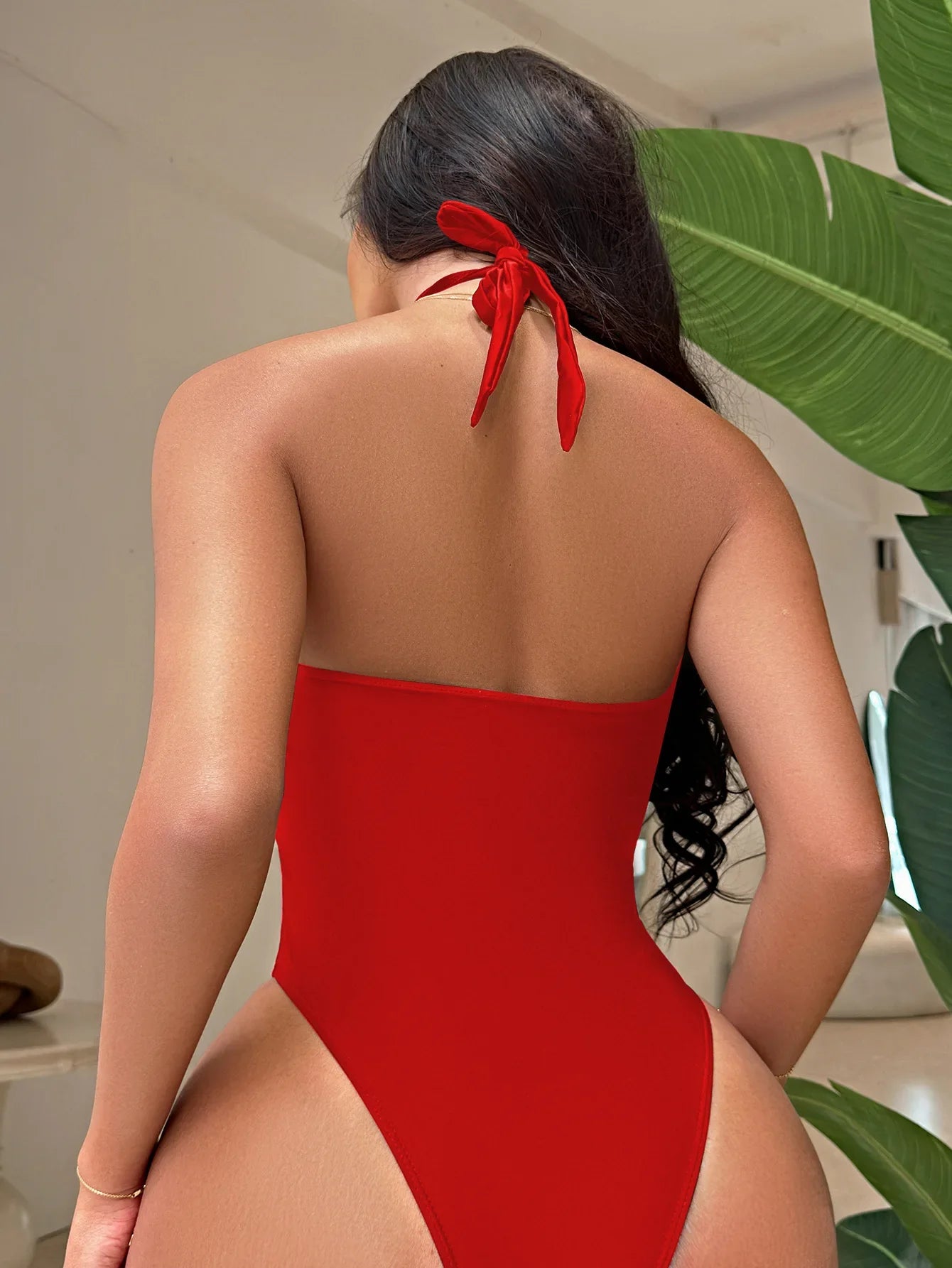 New Sexy High Neck Zipper Women Swimwear One Piece Swimsuit Female Monokini High cut Trikini Ribbed Bathing Suit Swim Bodysuit