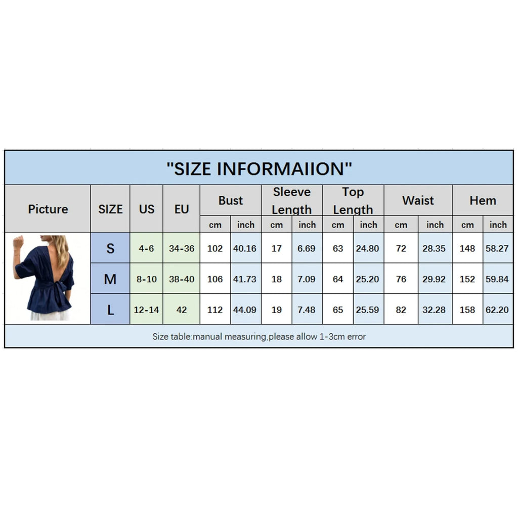 Women’s Summer Solid Color Short Sleeve Peplum Top Wide Cinched Waist Pleated Casual Crew Neck Slim Fit Tunic T-shirts