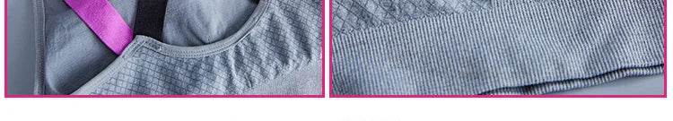 Sports Bra Women Patchwork Cross Back Straps Jogging Gym Crop Top Female Tops Fitness Yoga Shockproof Vest Sport Bras for Women