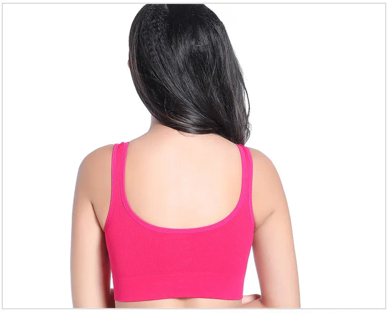 Sexy 3D Sports Bra Women Push Up Seamless Underwear Yoga Fitness Shockproof Vest Crop Tops Female Sujetador Sport Bras for Women