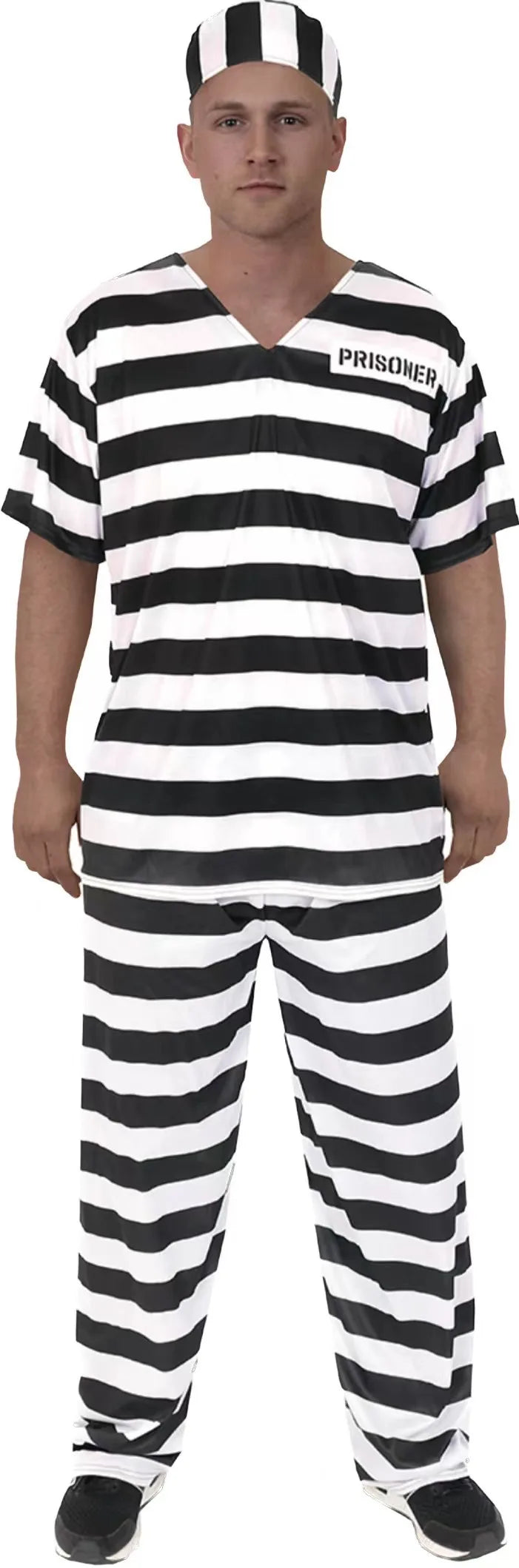 Halloween prison uniforms, prisoner costumes, children's orange prison uniforms for masquerades, black and white striped prisone