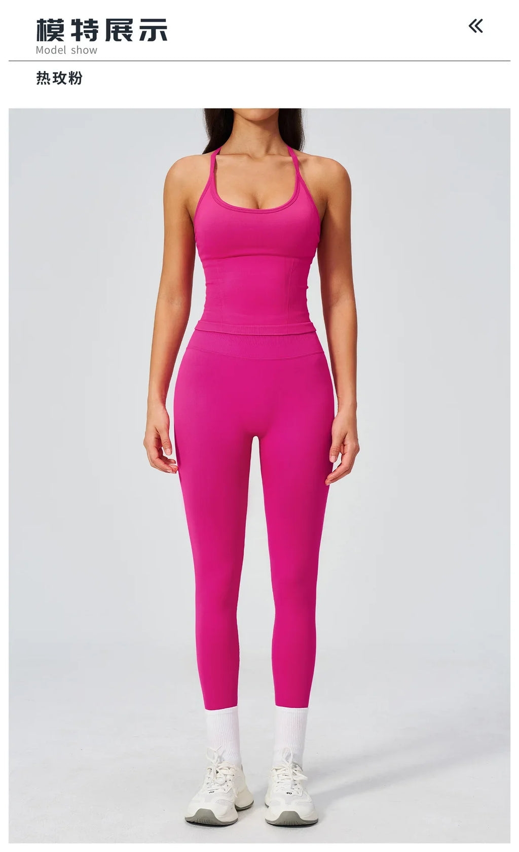 Summer Seamless Yoga Sets Women Outdoor Slimming Sports Tank Top High Waist Hip Lifting Leggings Gym Fitness Suits Tracksuit