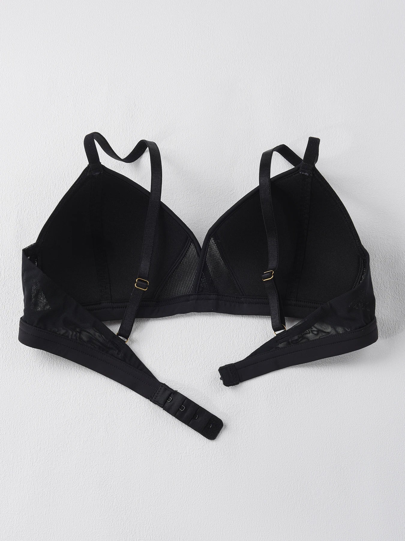 Leisure Triangle Cup Underwear Sexy and Comfortable Bra French wireless bralette breathable stylish bra