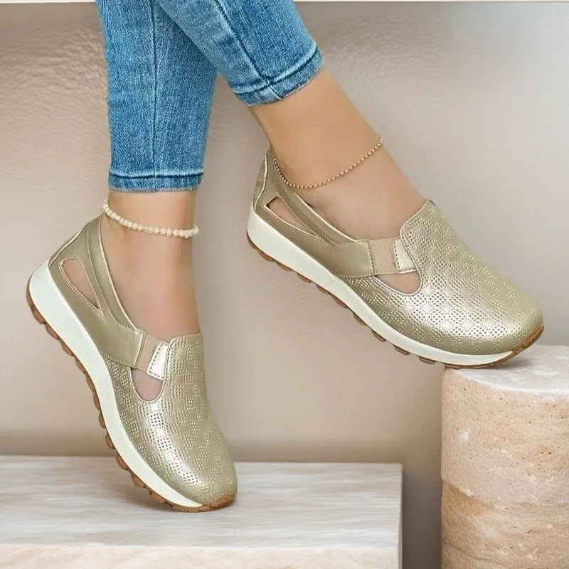 Women's Loafers Spring Summer Casual Sneakers Comfortable Slip-on Women's Vulcanized Shoes Flat Sneakers Zapatos De Mujer