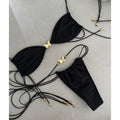 Sexy Bikinis 2025 Swimsuit For Women Butterfly Swimwear Brazilian Bikini Set Biquini Female Swimuits Bandeau Black Beachwear
