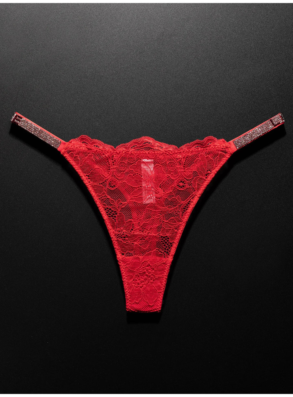 Lace Sexy Girls Women Panties Seamless Underwear Rhinestone G String Letter Transparent Thong For Female Low Rise Ladies Briefs