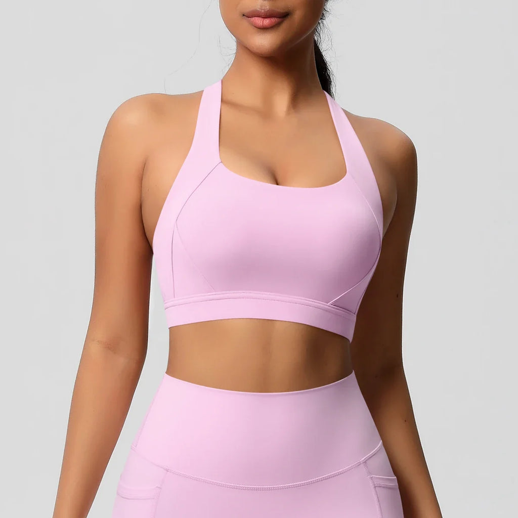 Women Fitness Yoga Bras Sexy Sling Beauty Back Fitness Push Up Sports Women Underwear Running Crop Top Yoga Clothes