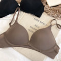 MOYISU Sexy Wireless Minimizer Bra - Seamless Backless Bralette for Large Chest, Anti Sagging Front Closure Breathable Comfort