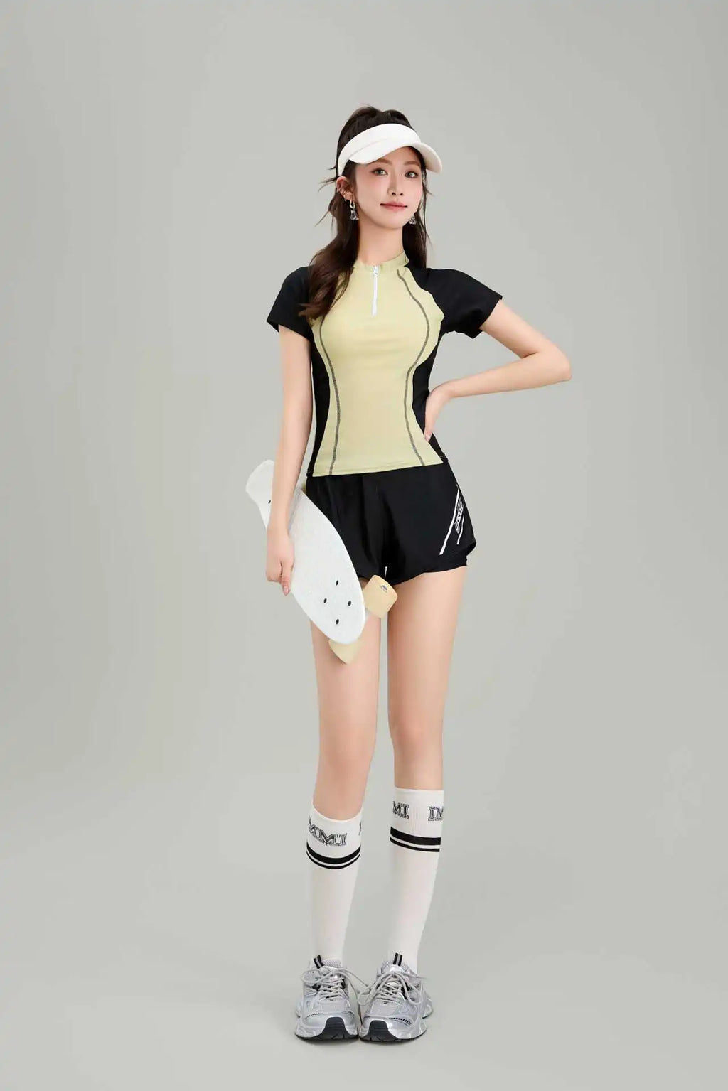 New Split Swimsuit for Women, Conservatively Concealed and Slimming, Swimming Pool Exclusive for Girls' Vacation Swimsuit