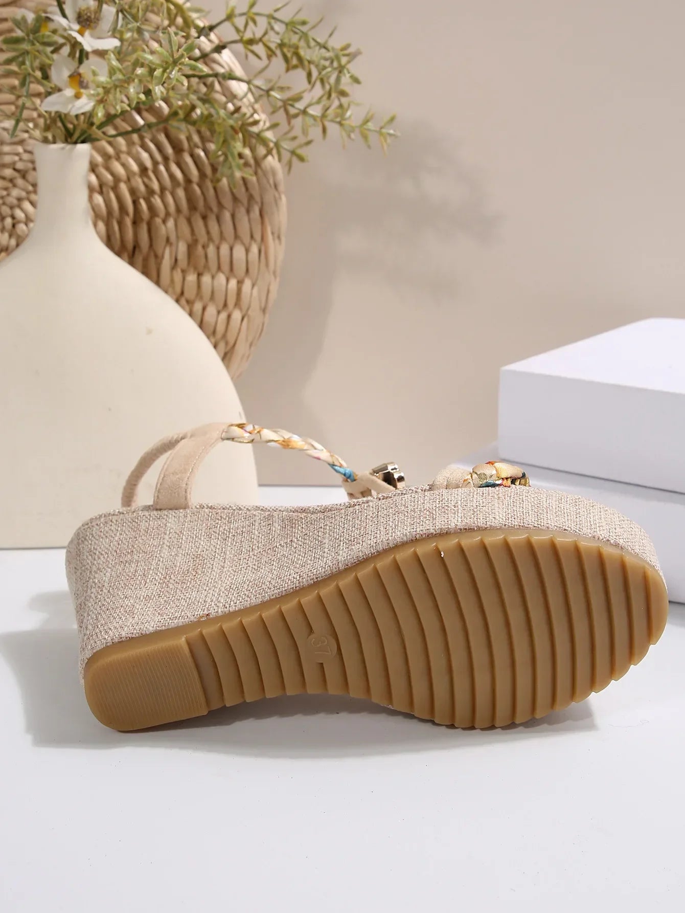 Women Wedges Sandals  Summer Fashion Designer Shoes for Women High Quality Platform Sandals Casual Outdoor Sandals Women