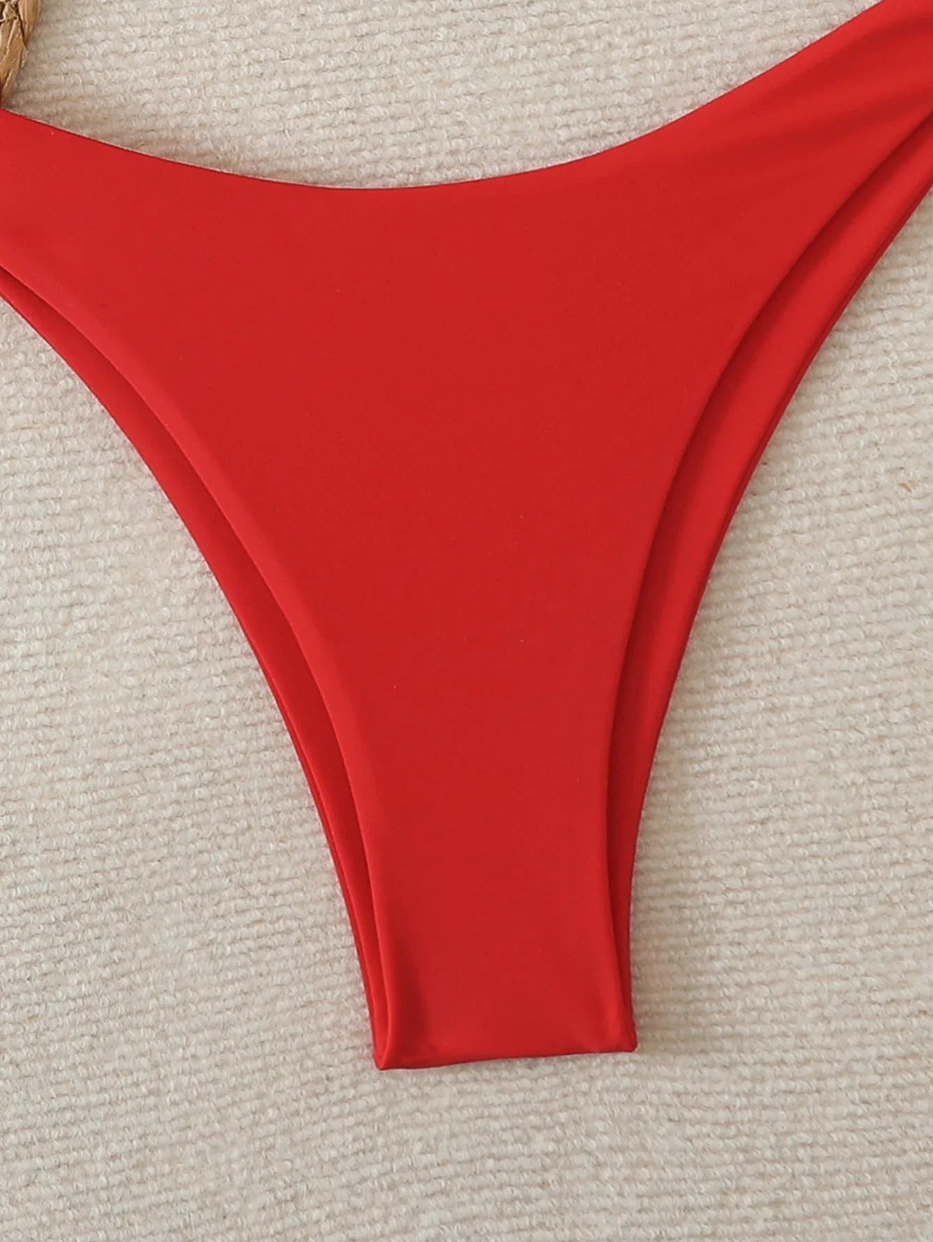 Halter Triangle String Bikinis 2026 Women Sexy Swimsuit Solid Starfish Swimwear Female Bathers Bathing Swimming Swim Suit