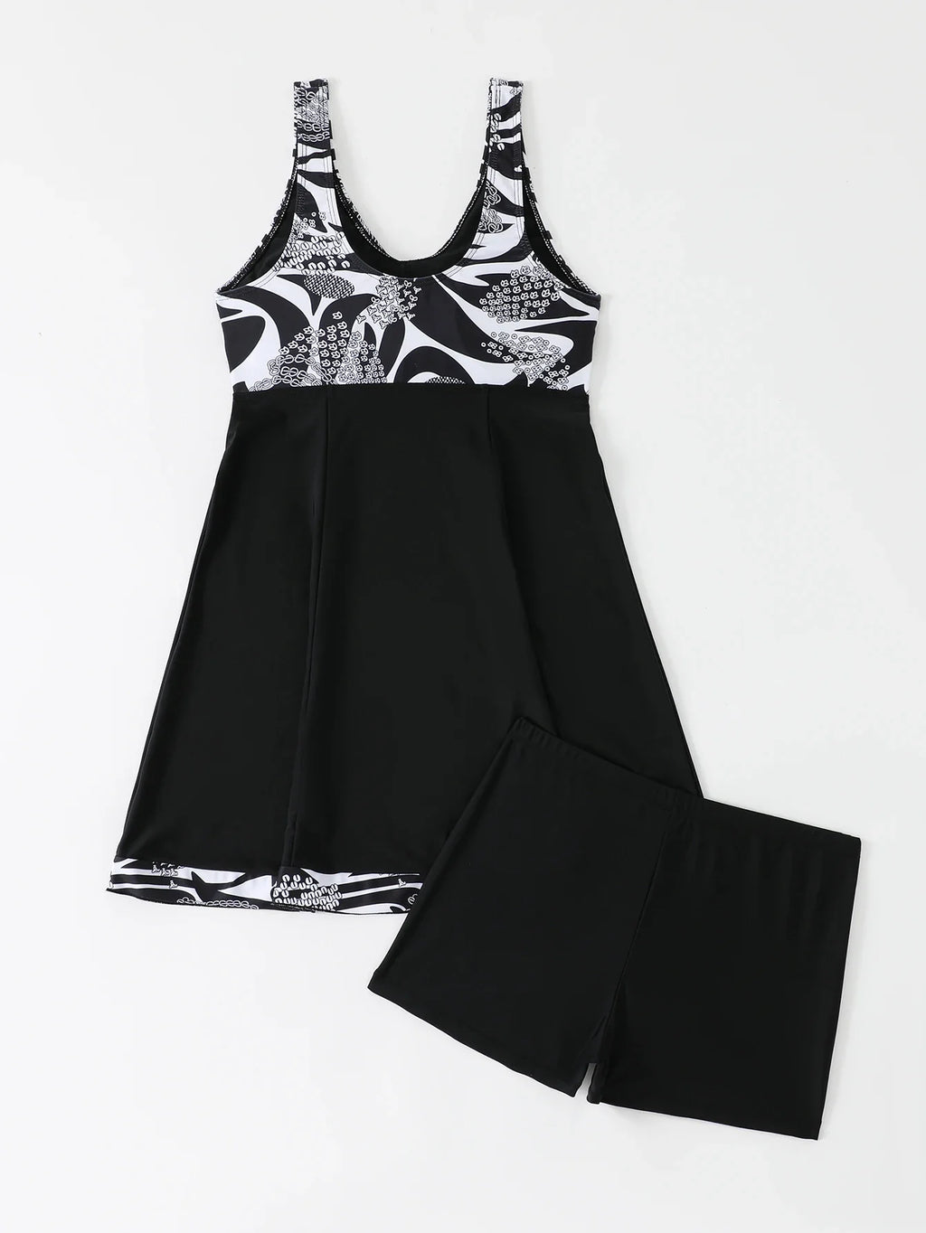 Printed Tankini 2026 Padded Swimsuit Women Shorts Swimwear Female Beach Dress Bathers Bathing Swimming Swim Suit
