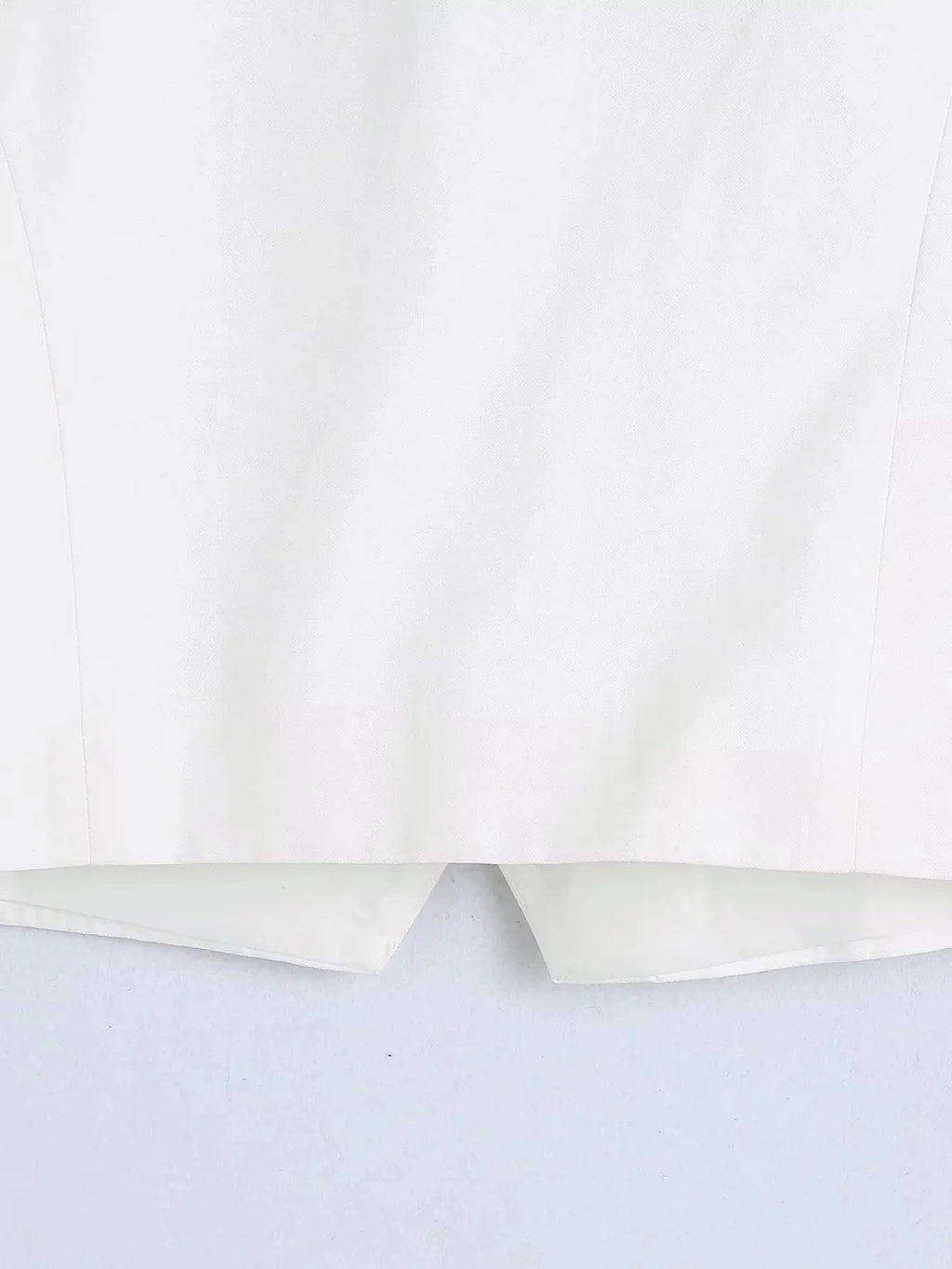 Foridol White Cotton Linen Long Pants Set Sleeveless Vest Pants Suit Office Lay Autumn Summer Wide Leg Casual Fashion Set Outfit