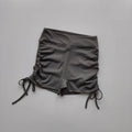 High-Waisted Women's Yoga Fitness Shorts Sexy Drawstring Tied Three-Part Sports Hot Pants for Fitness And Exercise