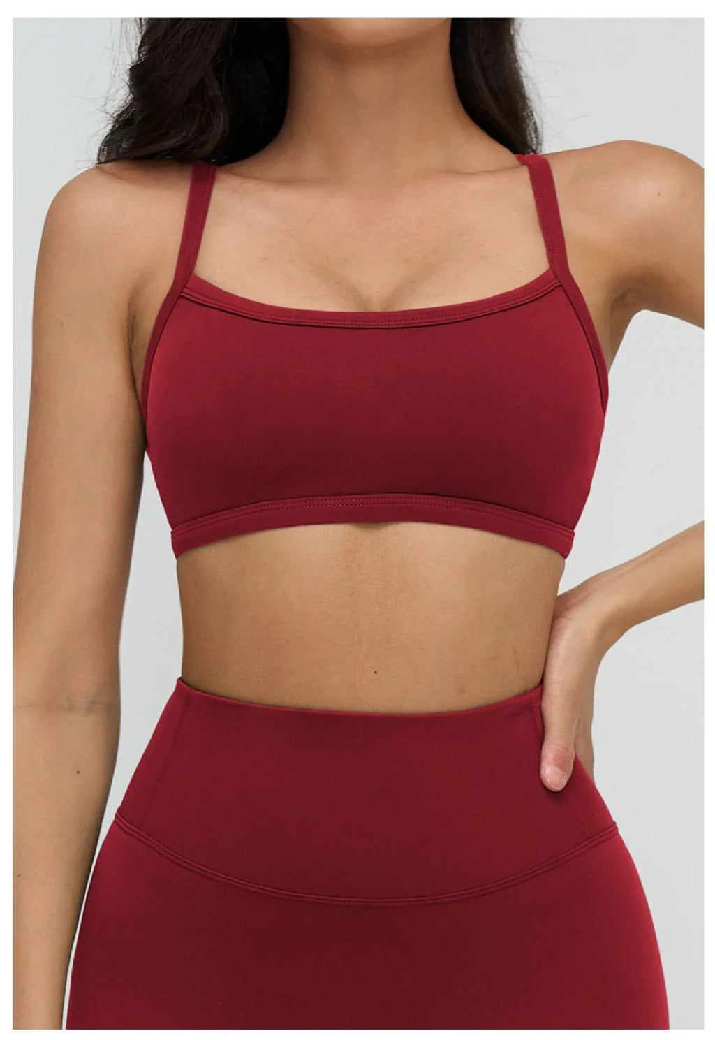 Beautiful Back Women Workout Bra Fitness Underwear Tights Yoga Vest High Strength Shockproof Gym Sports Top Push Up Chest Pad
