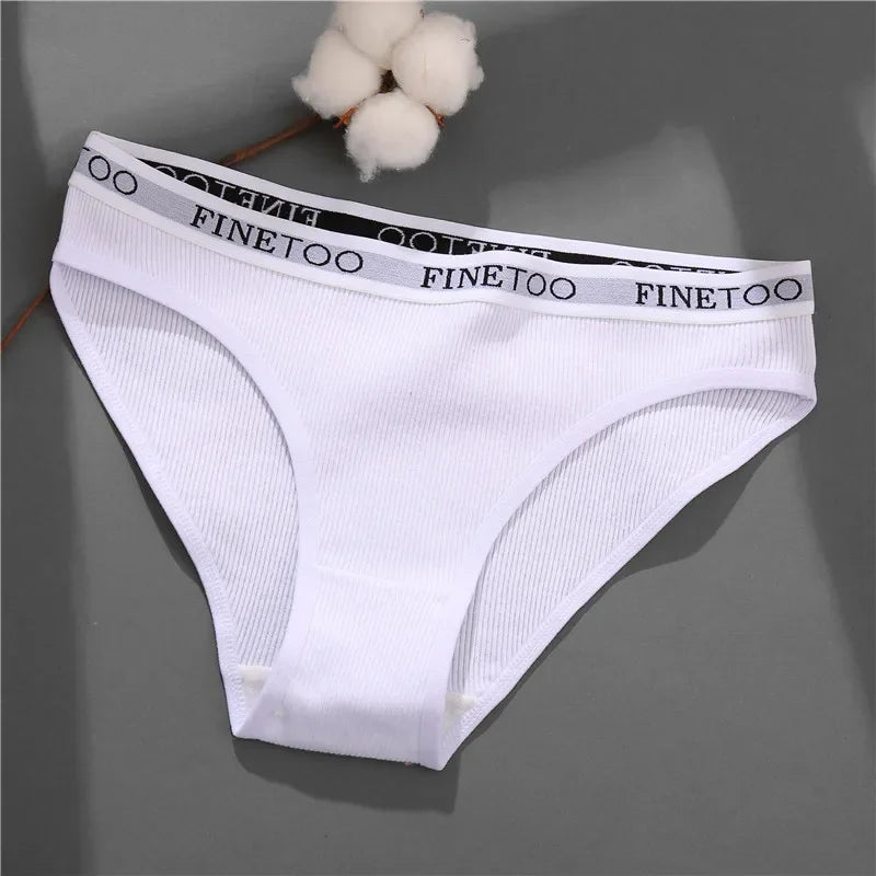1Pcs Women' Cotton Pantys Sexy Comfortable Letter Printed Woman Briefs Ladies Underpants Fashion Girls Lingerie M-XXL