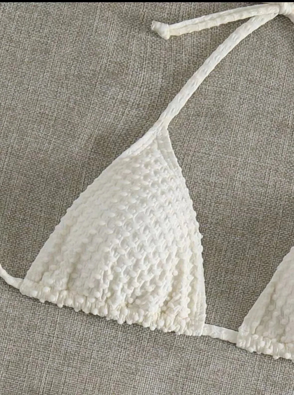 Sexy Halter Women Solid White Bikini Sets Three Pieces With Cover Skirt Swimsuit Swimwear Bathing Suit Beach Outfits Biquini