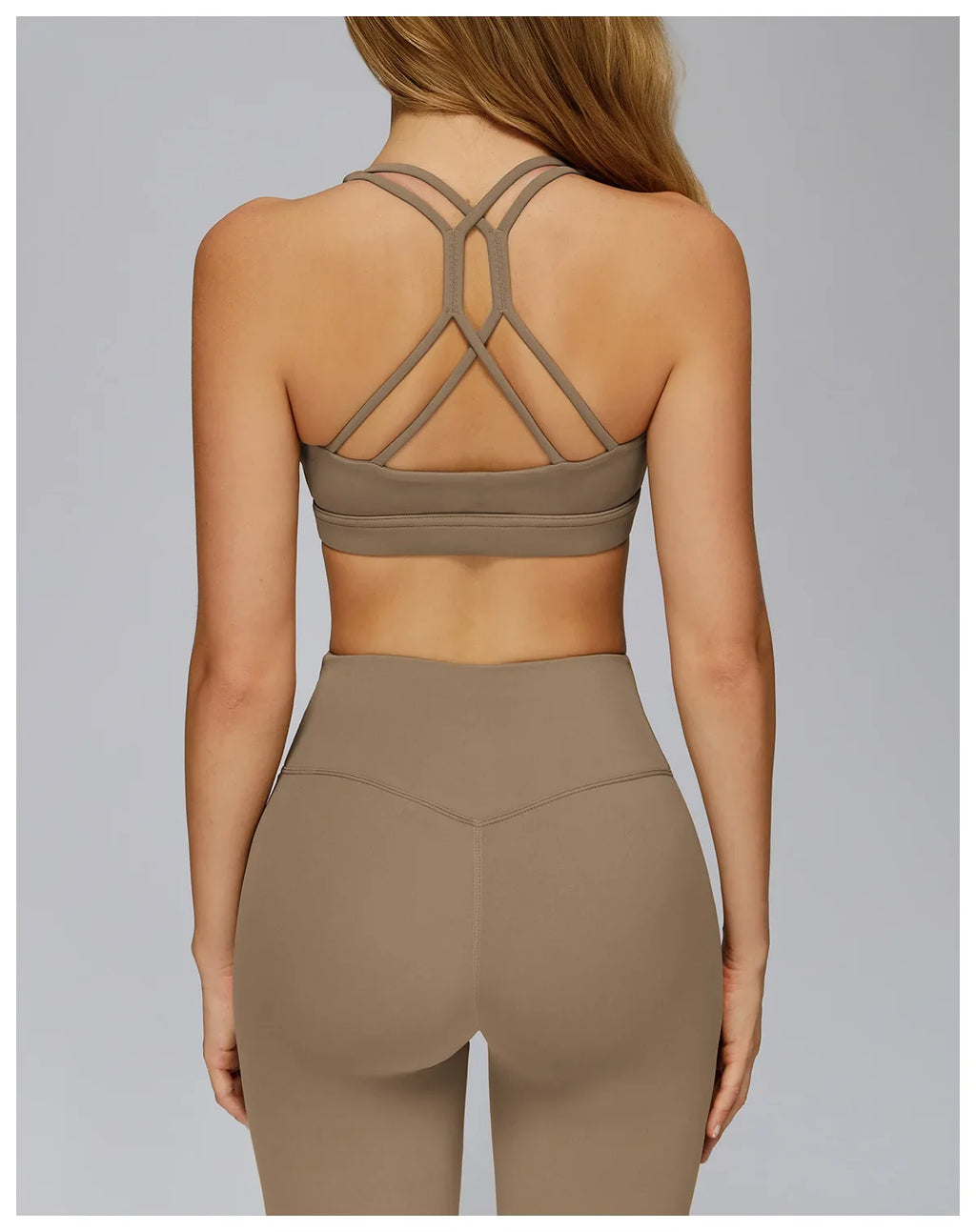 Women Sports Bra Back Cross Top Push Up Fitness Yoga Bra Underwear Sport Tops For Women Breathable Running Vest Bralette Gym Bra