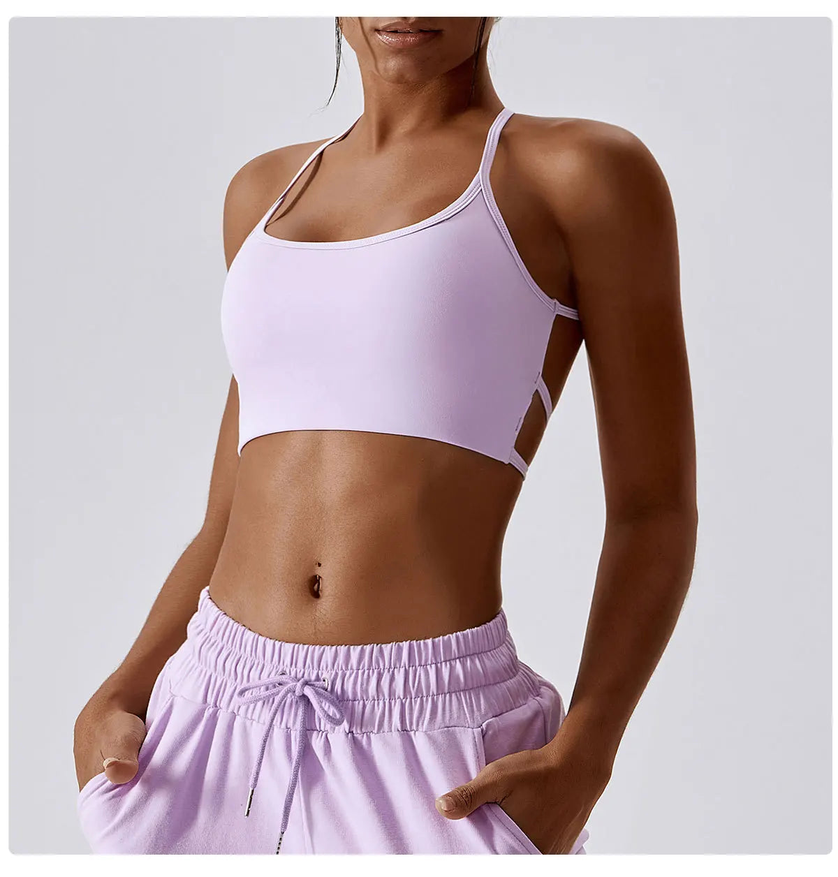 Sexy Cross Sports Bra Gym Top Women Training Running Yoga Bra Stretch Women Sports Underwear Fitness Workout Women Tank Tops