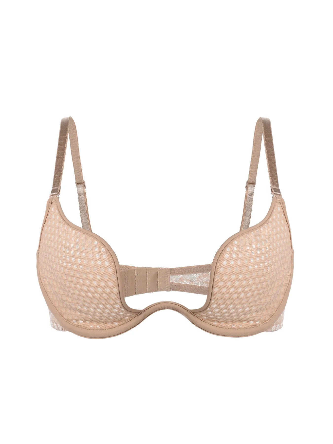 Sexy U-shaped spacer bra thin mesh Breathable underwear underwire comfortable stylish Lingerie bralette