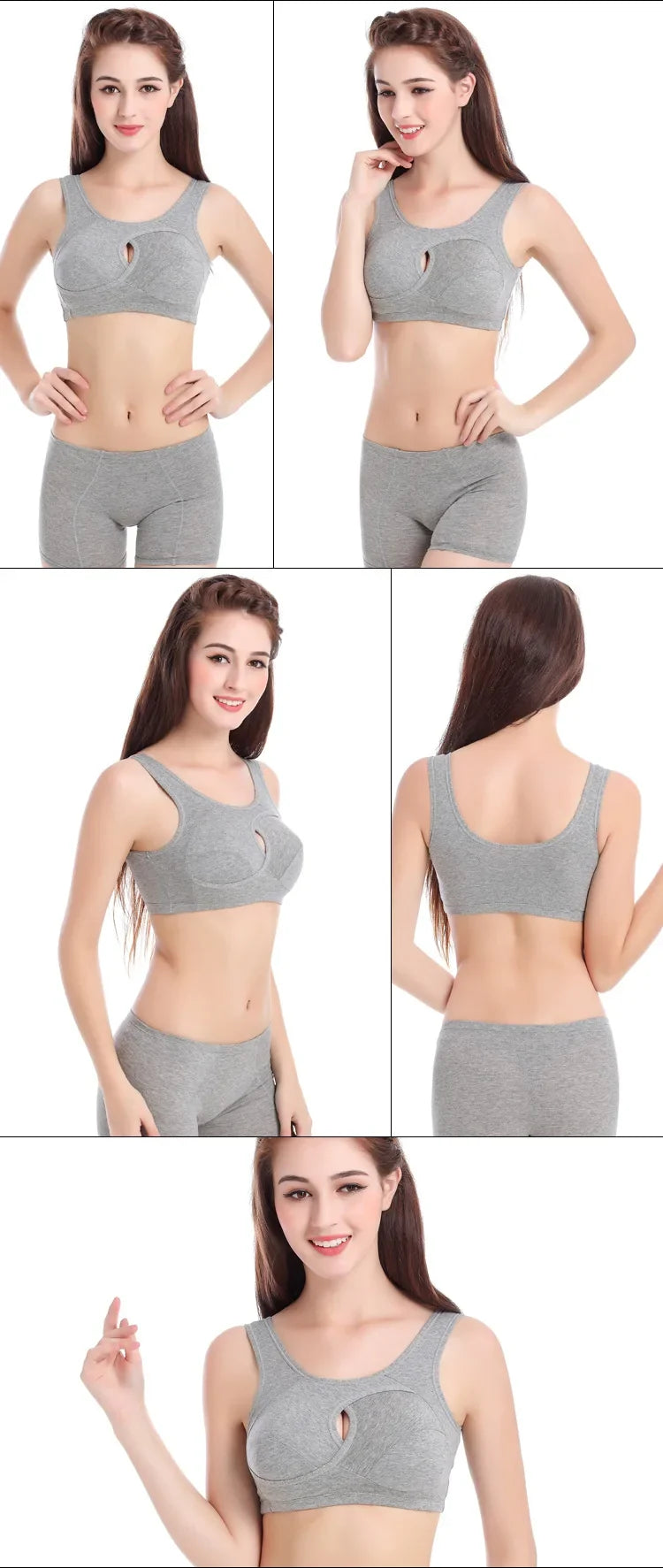 S-5XL Sports Bra Women Cotton Push Up Underwear Gym Jogging Crop Top Female Tops Yoga Vest Sport Bras for Women Sutian Feminino