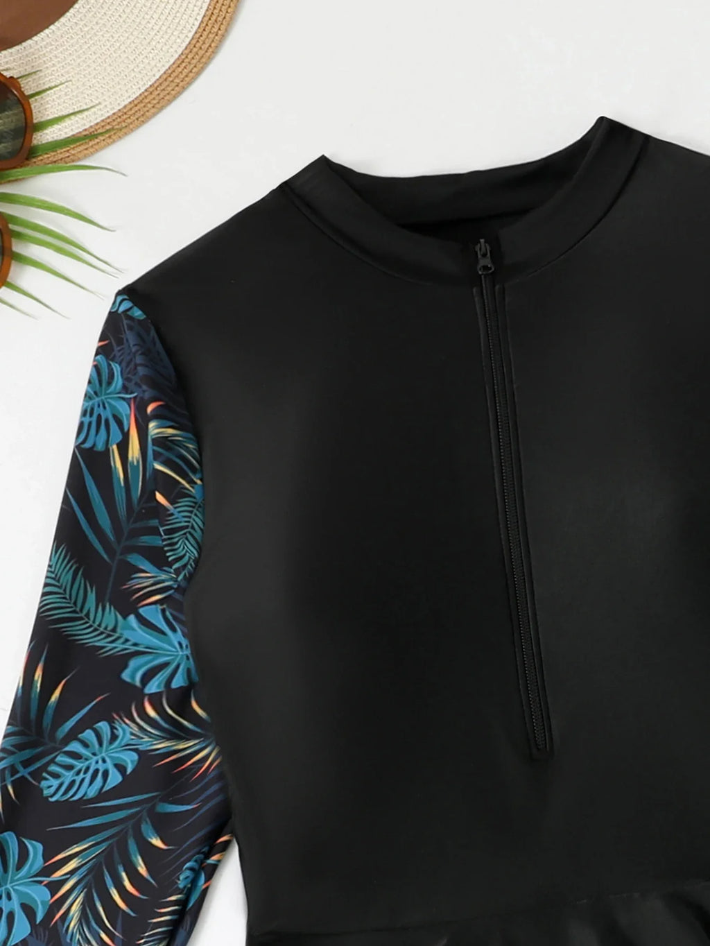 2026 Large Plus Size Swimsuit Women Long Sleeves Swimwear Female With Trousers Beach Wear Bathers Bathing Swimming Swim Suit 4XL