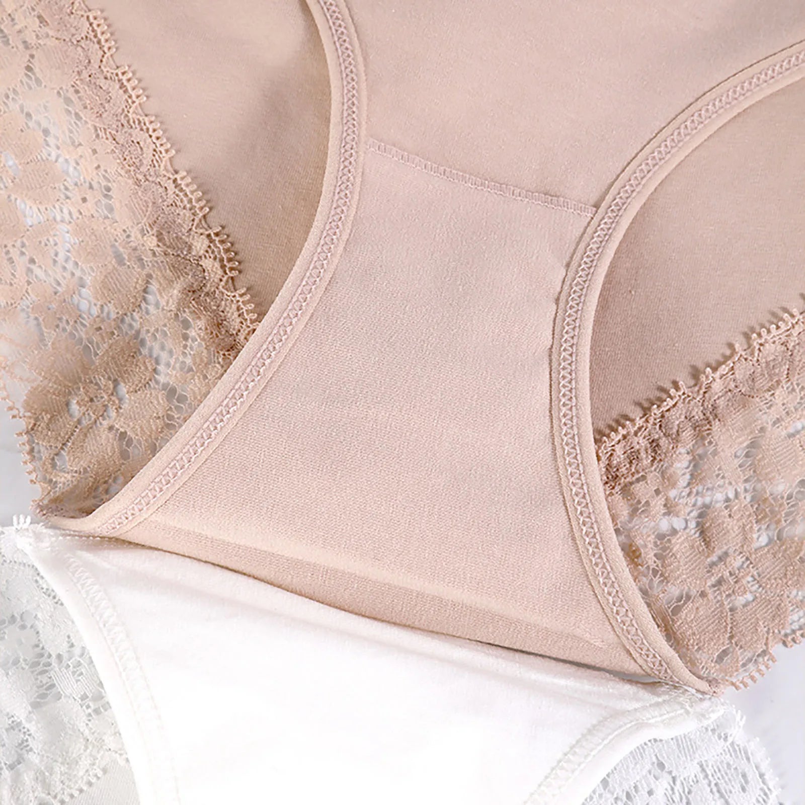 2026 Women Solid Color Plus Size Underwear ＭEnstrual Panties Pure Underpants Cotton Comfy Briefs LenceríAs De Mujer 여성 극단적속옷