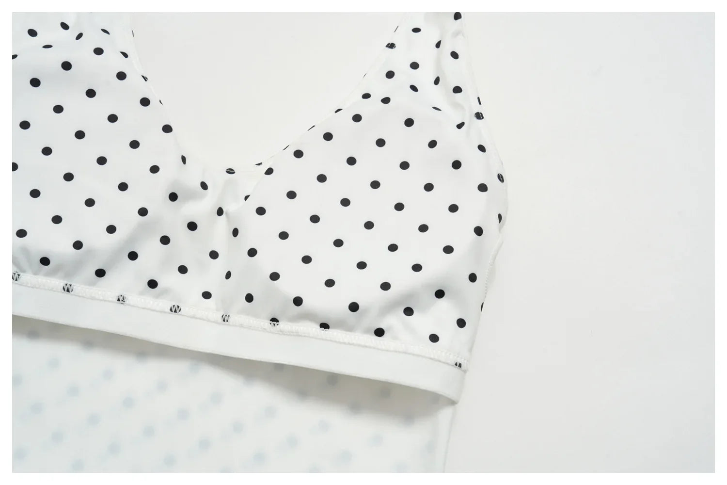 New Summer Women White Polka Dot Print Yoga Sets Hanging Neck Slim Sport Vest High Waist Mid Pants Gym Two-piece Workout Clothes